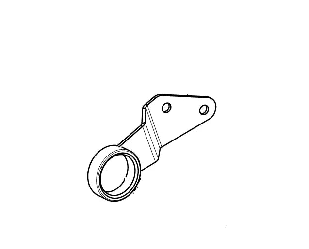 Akrapovic Muffler Bracket