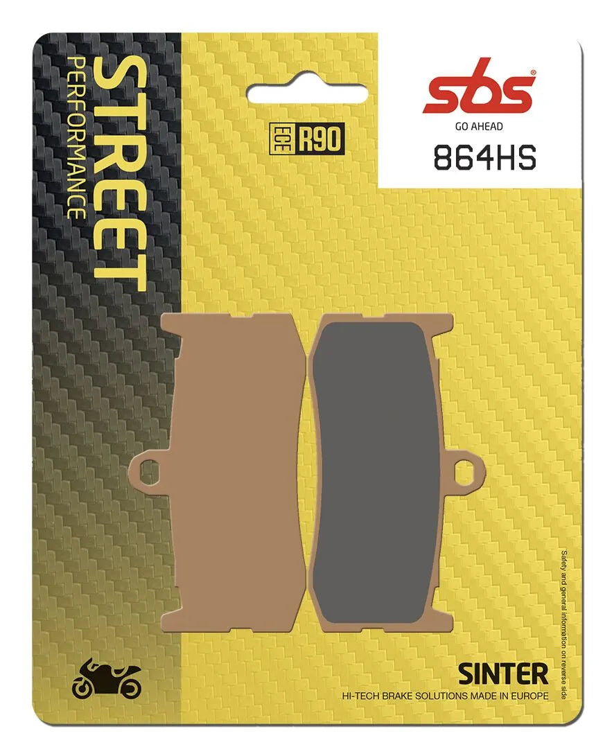 Sbs Hs Street Excel Sintrede Bremseklodser - Foran
