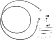 Drag Specialties Forlænget Bremse Slange Kit - Rustfrit Stål