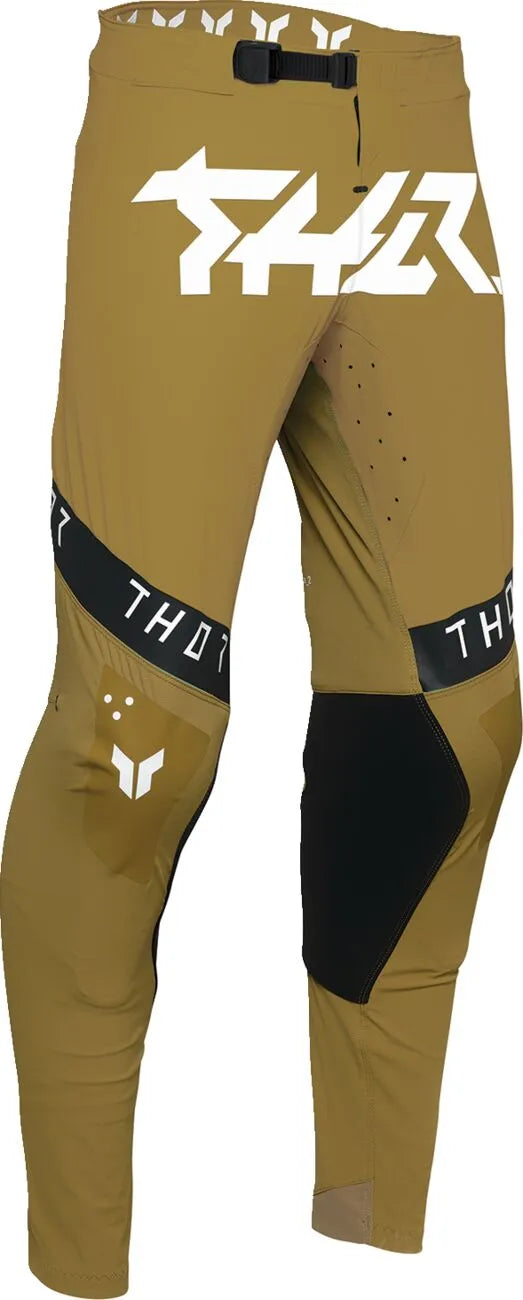 Thor Sportmode Flite Pants - Black/Tan/White