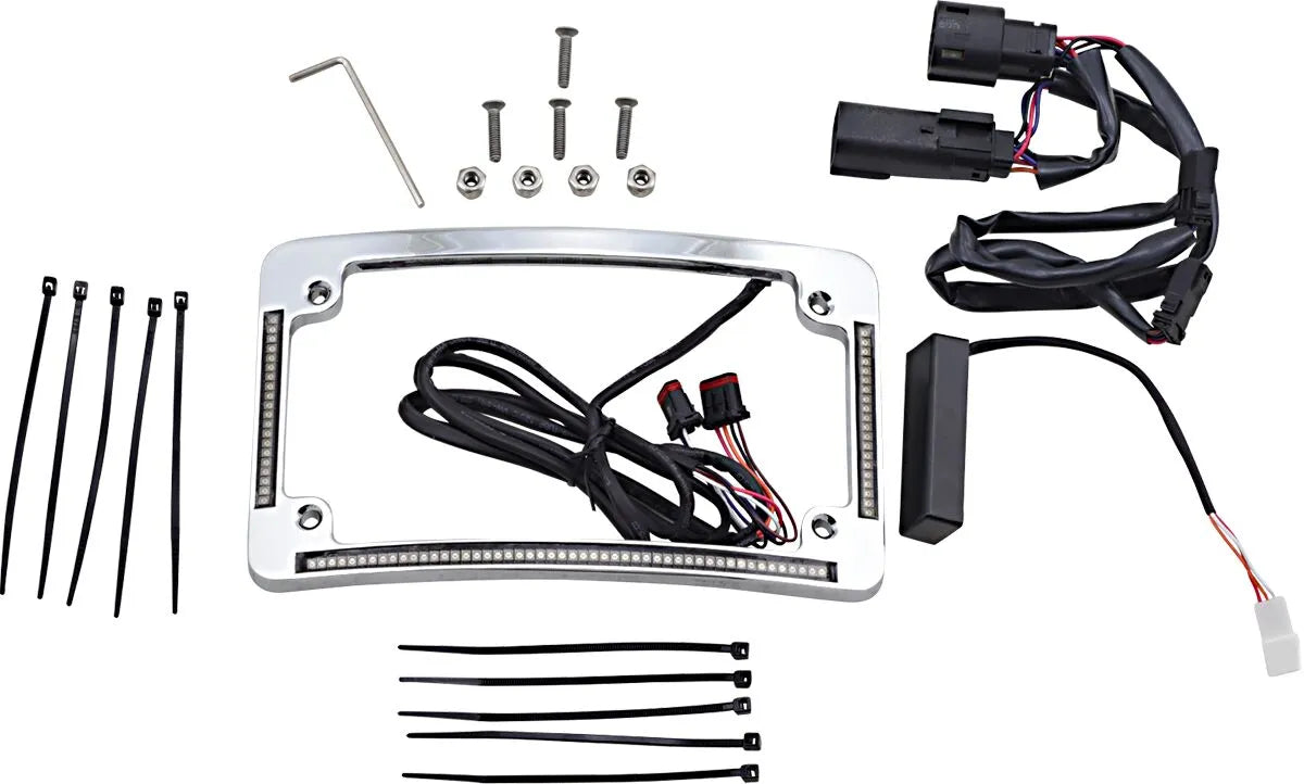 Custom Dynamics Led Radius License Plate Frame