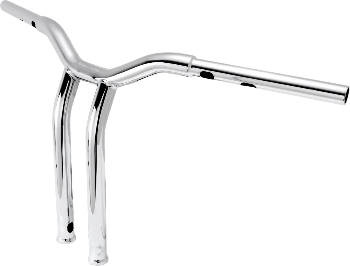 Burly Brand Dominator Handlebar 14" Chrome for Harley Davidson