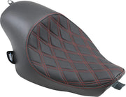 Drag Specialties 3/4 Solo Seat - For Harley Davidson