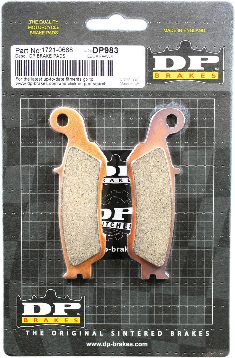 Dp Brakes Standard Sintrede Bremseklodser - Foran