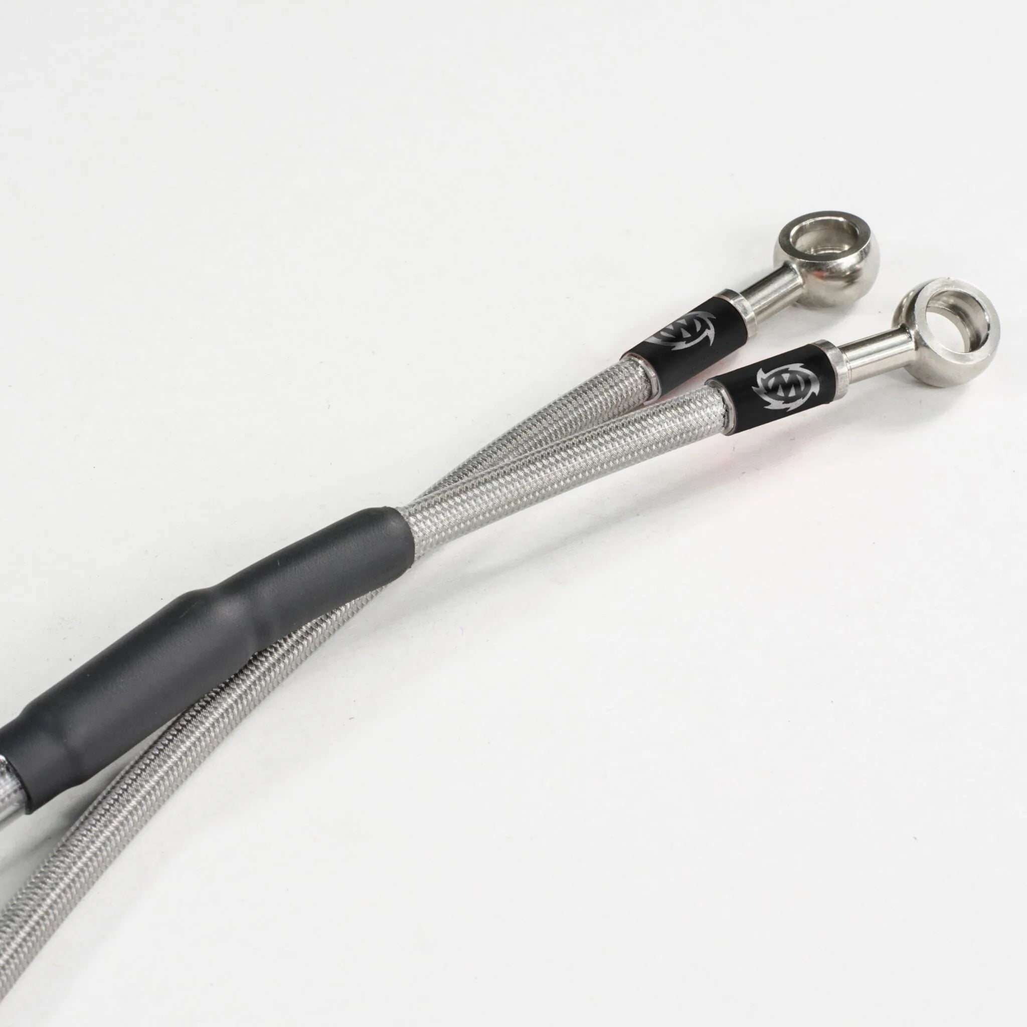 Moto-master Front Brake Line Hydraulic - Stainless Steel