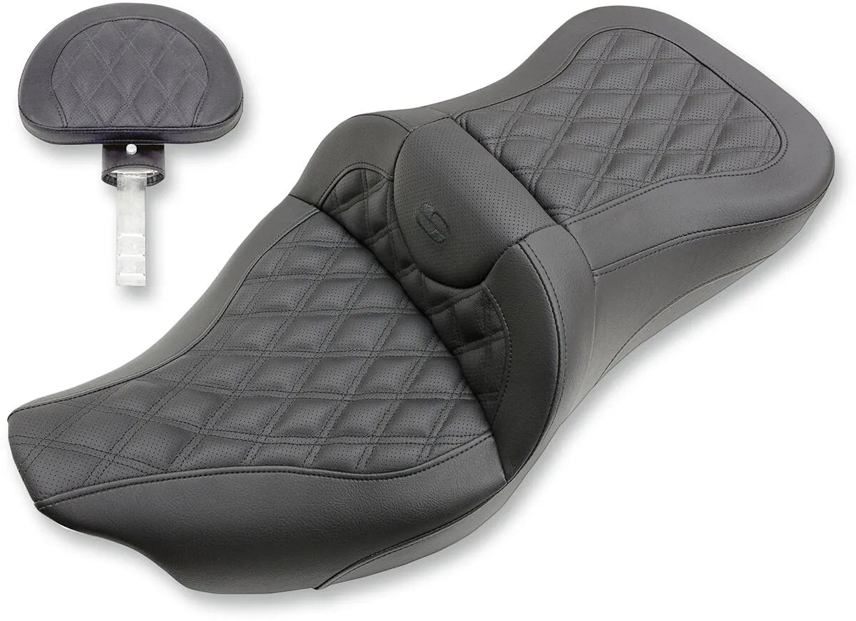 Saddlemen Extended Reach Roadsofa Seat - For Harley Davidson