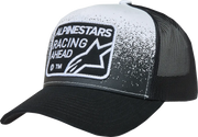 Alpinestars Gravel Trucker Hat Curved Bill Snapback Black/White