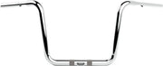 La Choppers Twin Round 12" Chrome Ape Hanger Handlebar