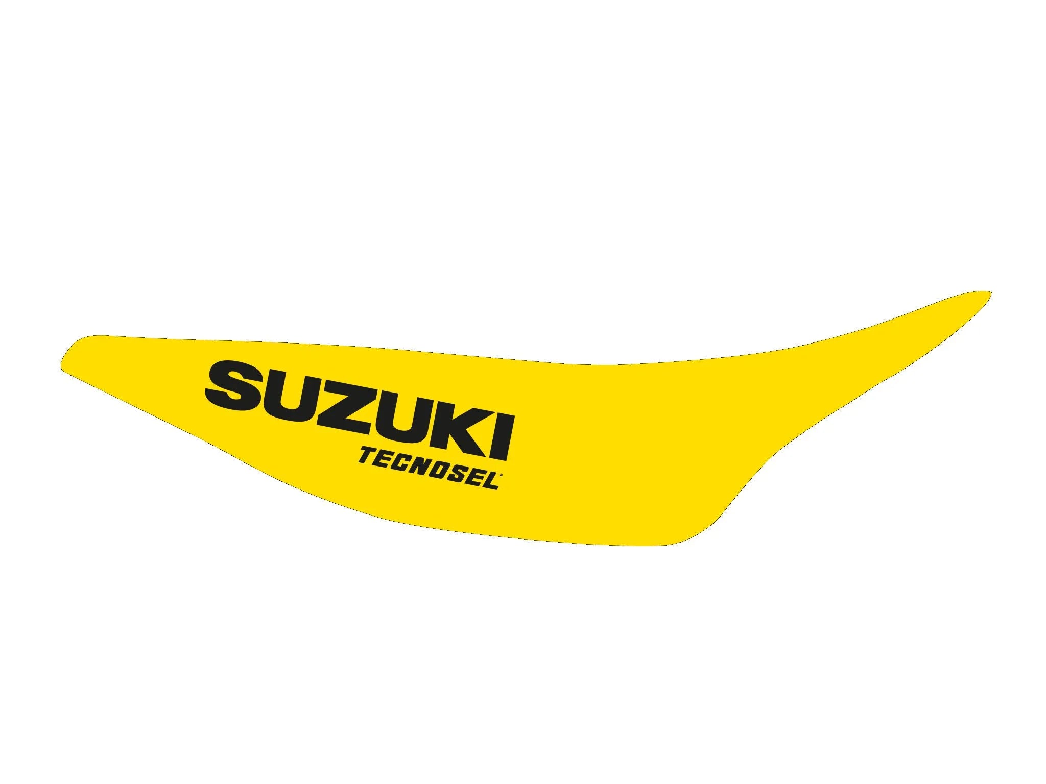 Tecnosel Seatcover Team Suzuki - Yellow, Non-slip