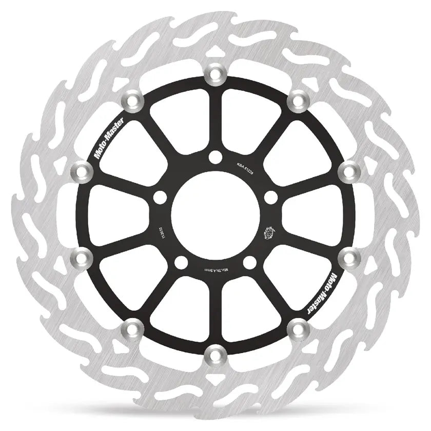 Moto-master Flame Series Flydende Bremse Rotor 320mm - Foran