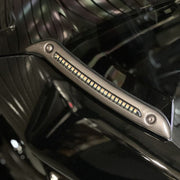 Custom Dynamics ST LED Windshield Trim - Dark Bronze