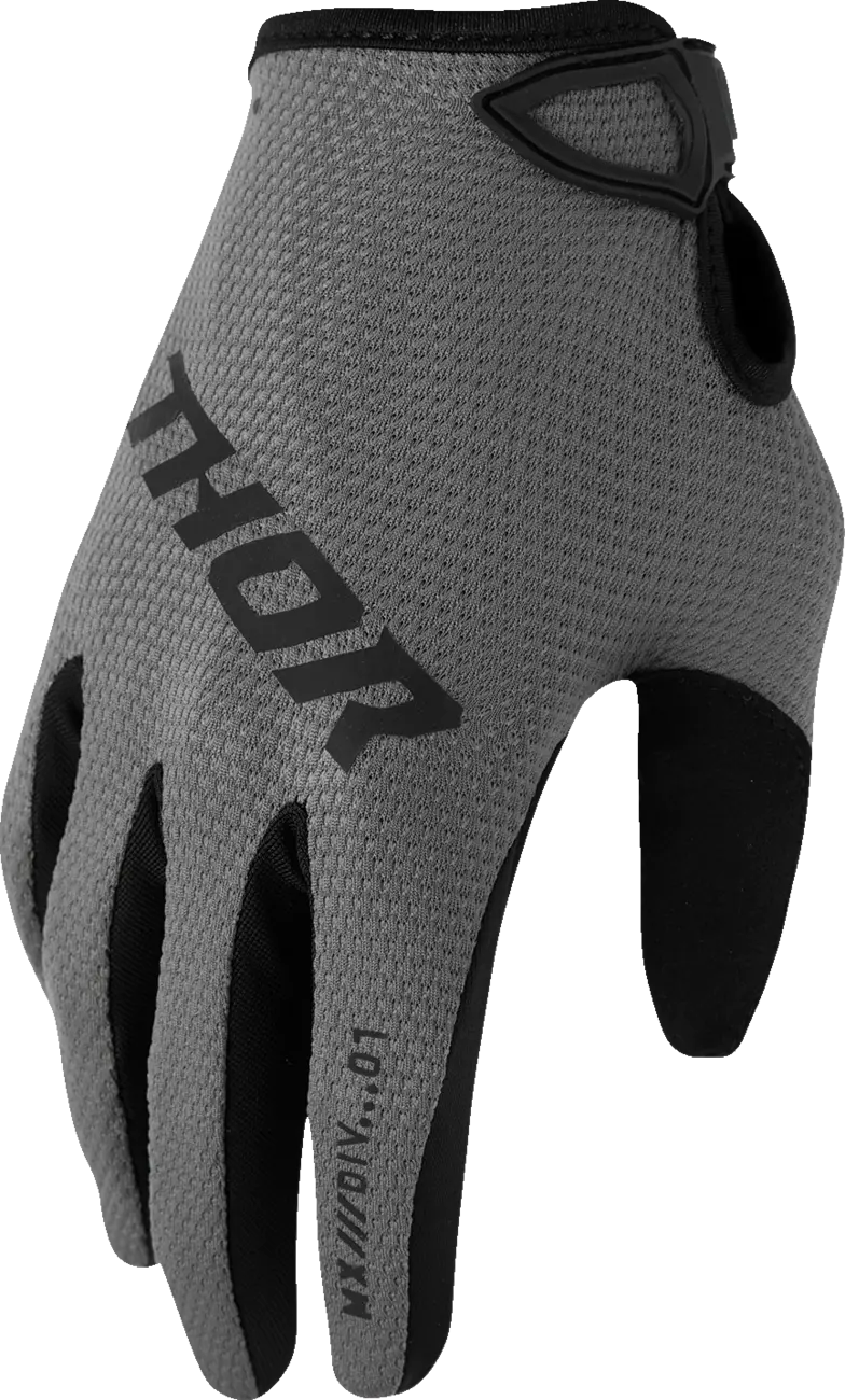 Thor Women's Ridemode Static Mx Gloves - Black/Gray