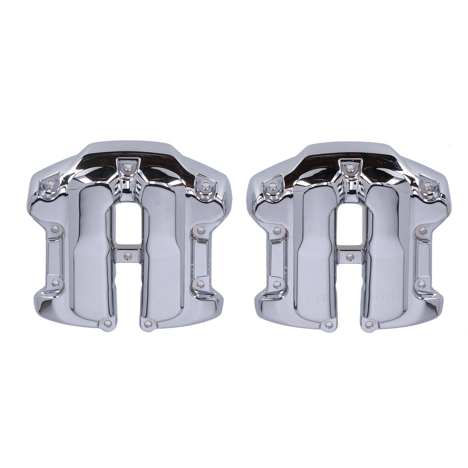 MCS M8 Rocker box cover set - Chrome