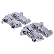 MCS M8 Rocker box cover set - Chrome