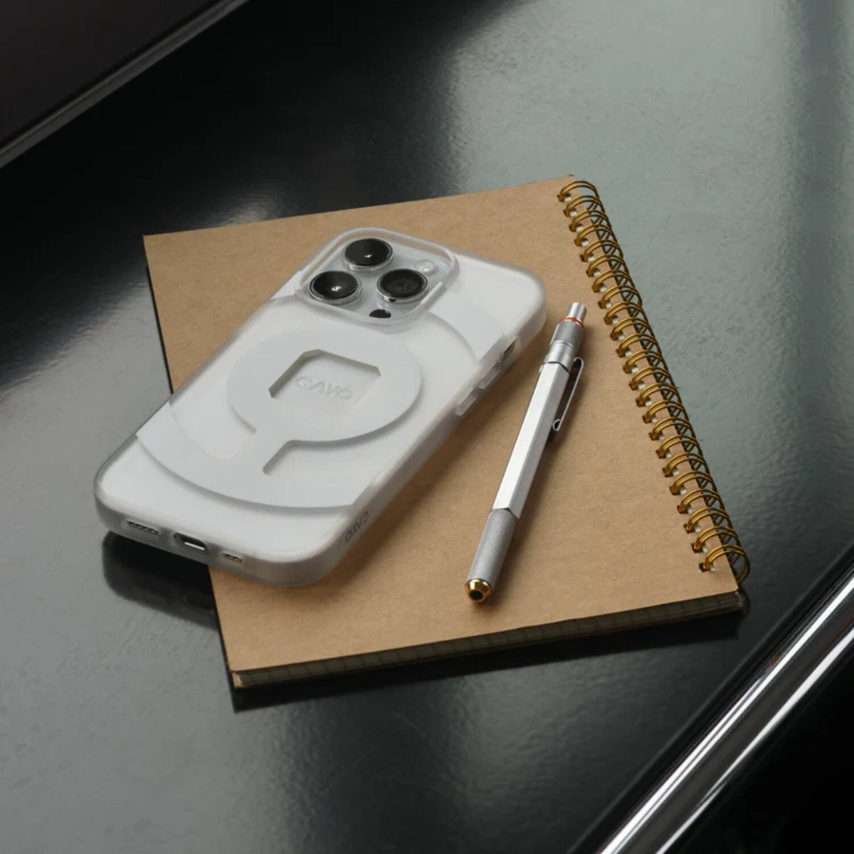 Cayo phone.dokk - iPhone 13 / 14 - Clear / white