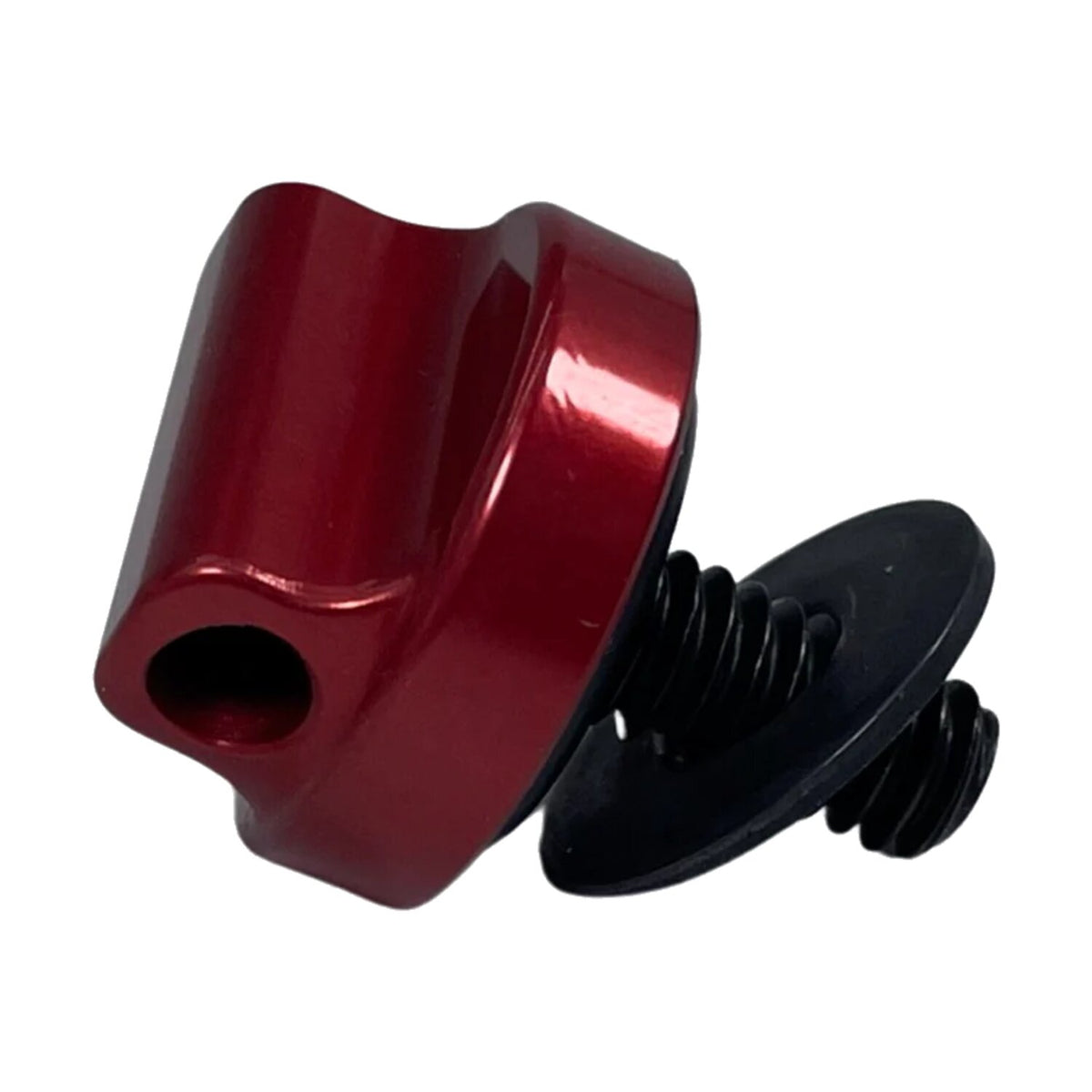 Bare Knuckle Performance seat screw - 1/4-28 - Red