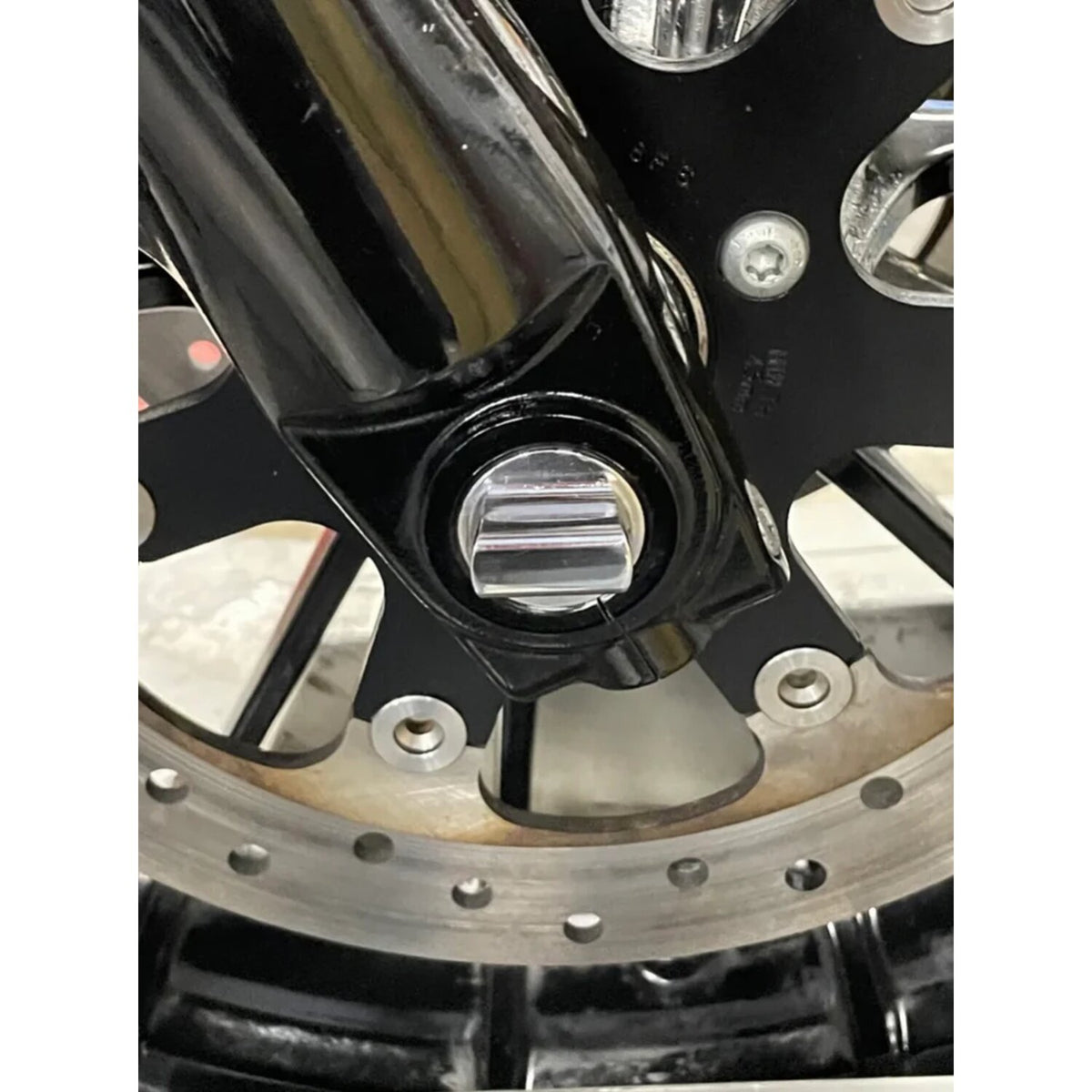 Bare Knuckle Performance stainless axle kit - Front wheel