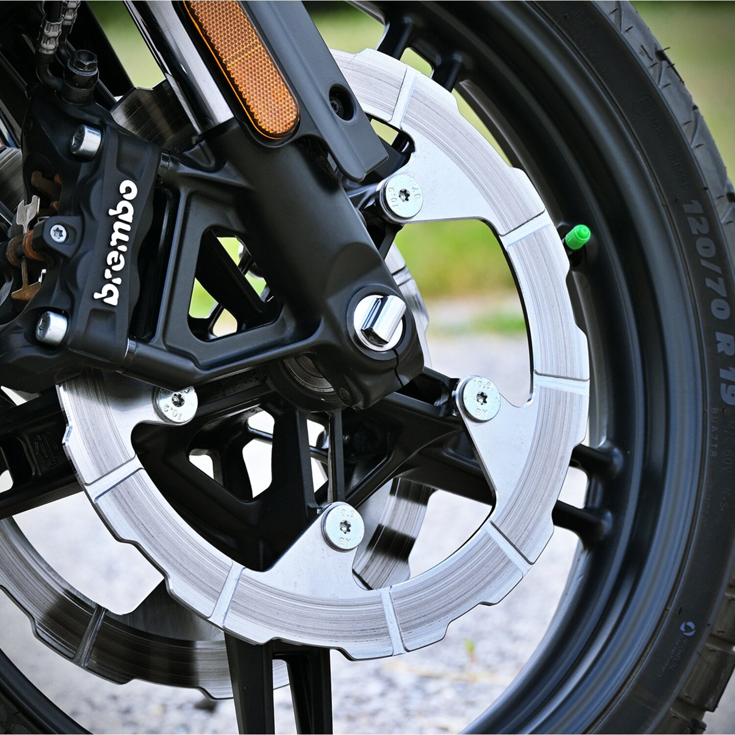 Bare Knuckle Performance stainless axle kit - Front wheel