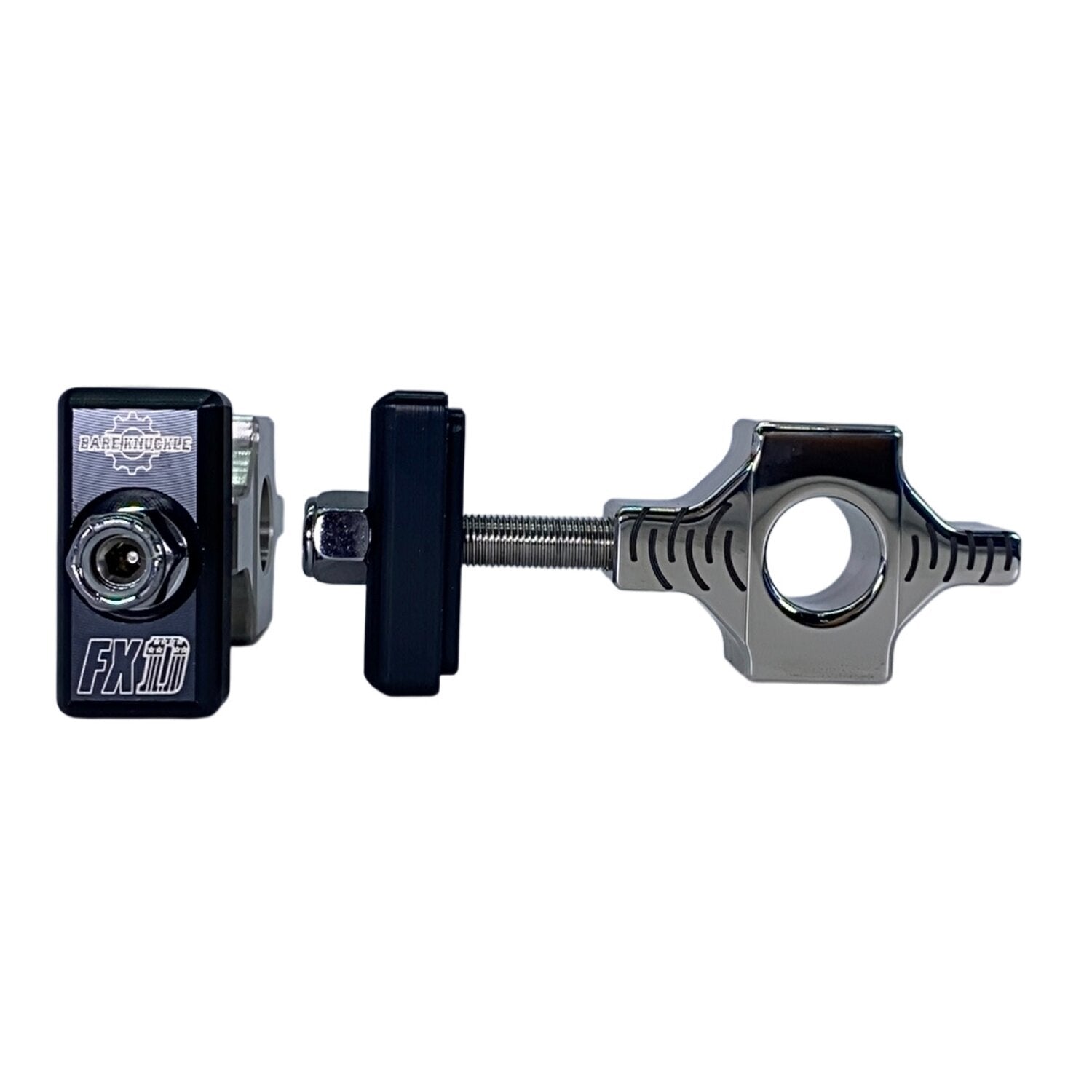 Bare Knuckle Performance axle adjuster kit - FXD logo