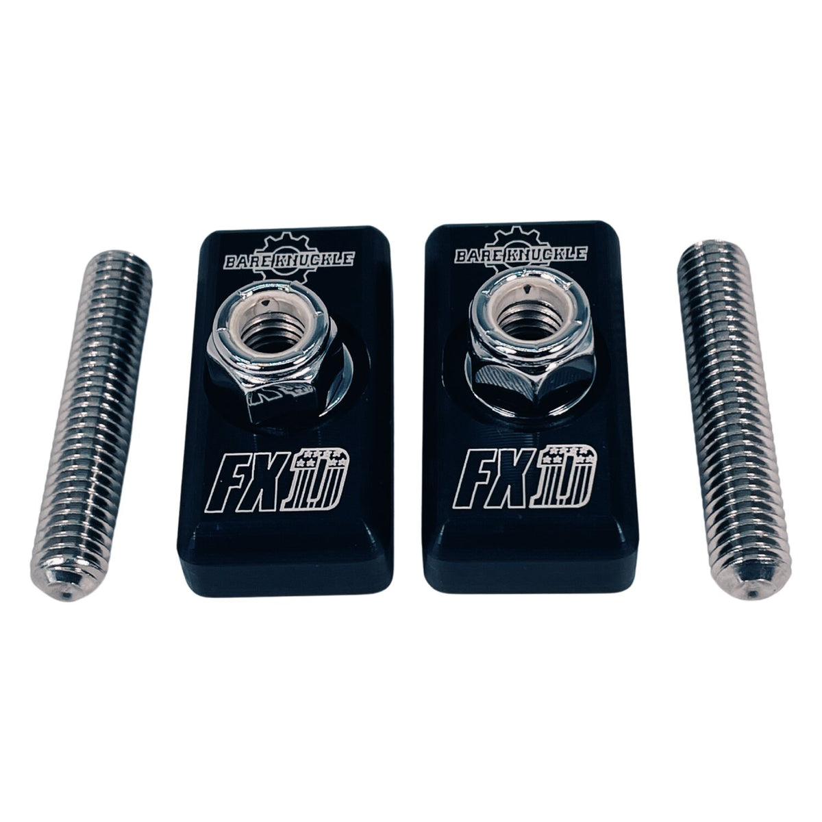 Bare Knuckle Performance Axle adjuster plate kit - US flag