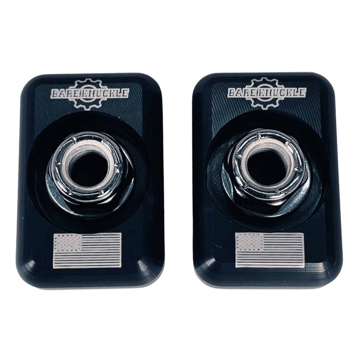 Bare Knuckle Performance axle adjuster plate kit - US flag