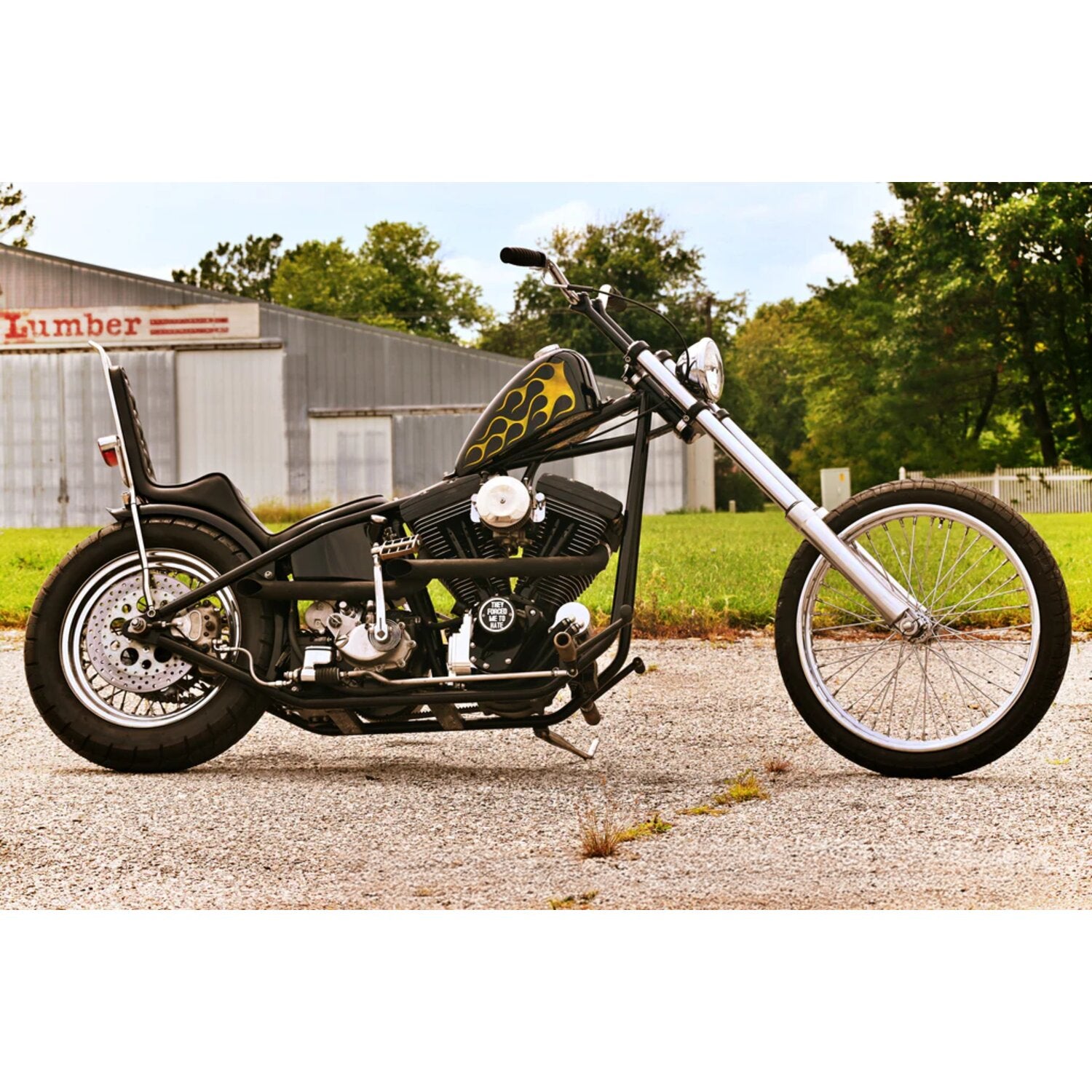 Bare Knuckle Performance Narrow Glide triple tree kit 41mm