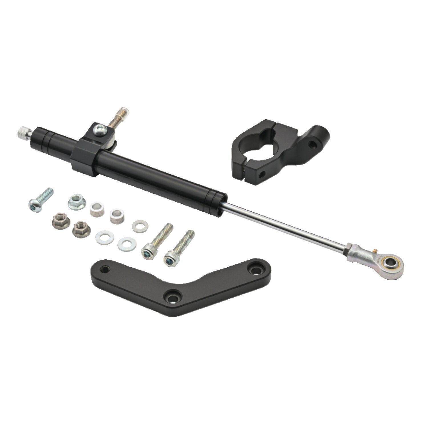 Daytona steering damper kit - Black