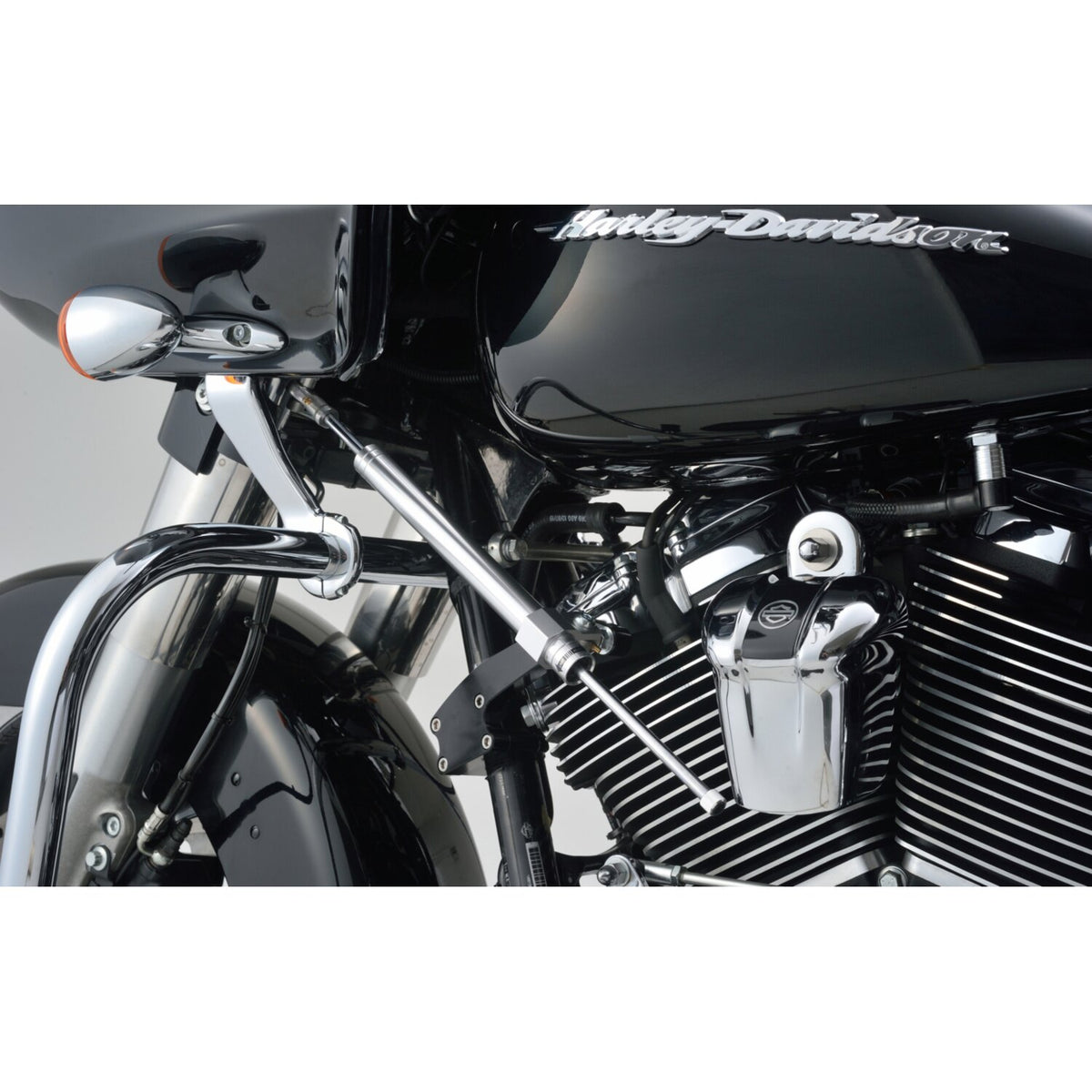 Daytona steering damper kit - Silver
