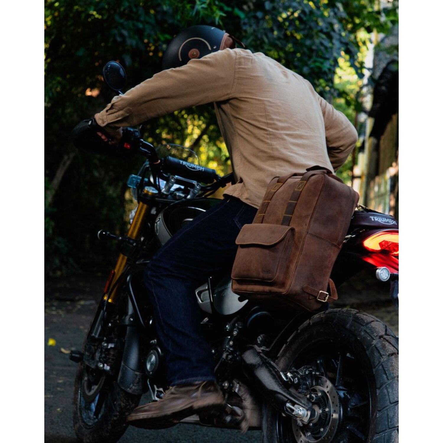Trip Machine Eastwood backpack tobacco