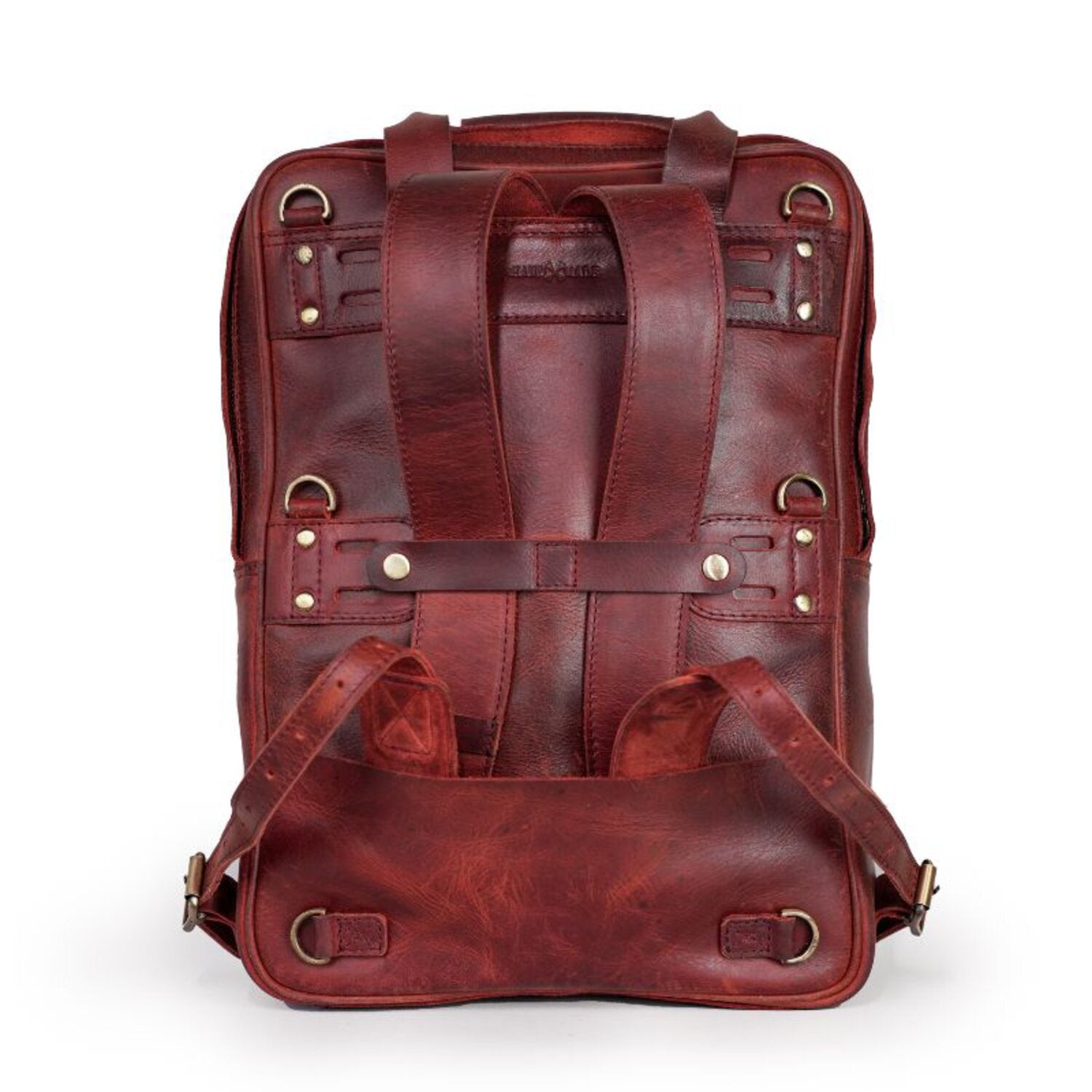 Trip Machine Eastwood backpack cherry red