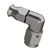 Goodridge hose end 90 degree swept bend tube - SS