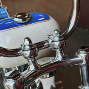 Indian Larry Motorcycles Indian Larry Throwback Risers - 2" rise - Polished aluminum