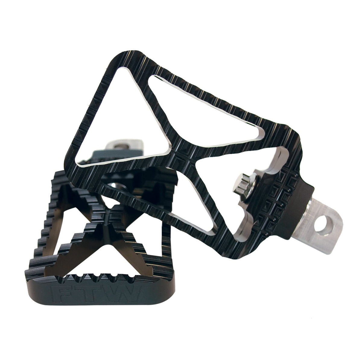 Indian Larry Motorcycles Indian Larry BK Brawler foot pegs - Black anodized