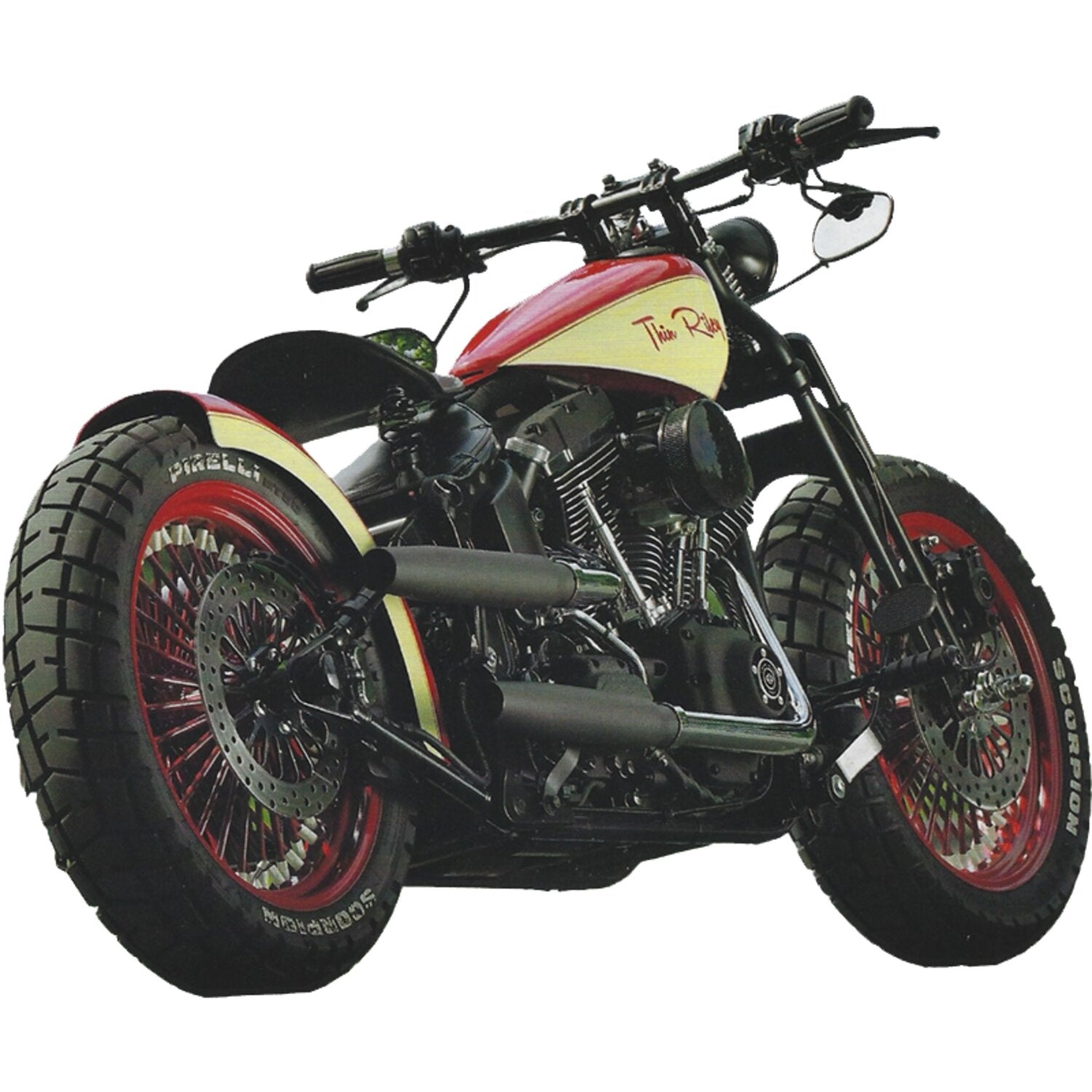 Fehling CRC Fehling 1" drag bar - 82cm - Black