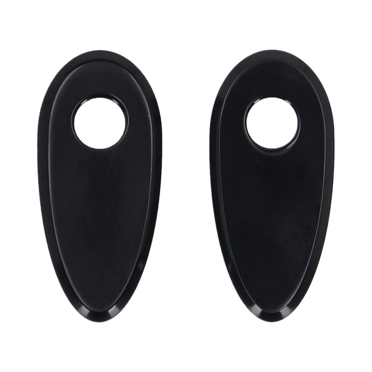 MCS fender strut turn signal hole covers - Black