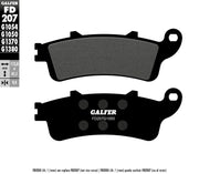 Galfer Organic Brake Pad For Motorcycle - Fd207g1050