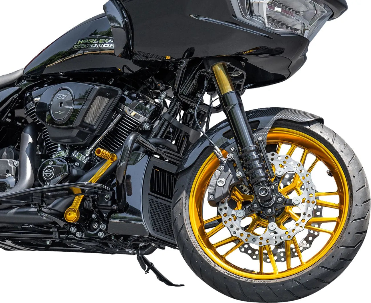 Arlen Ness Jagged Flydende Bremseklodser Til V-twin