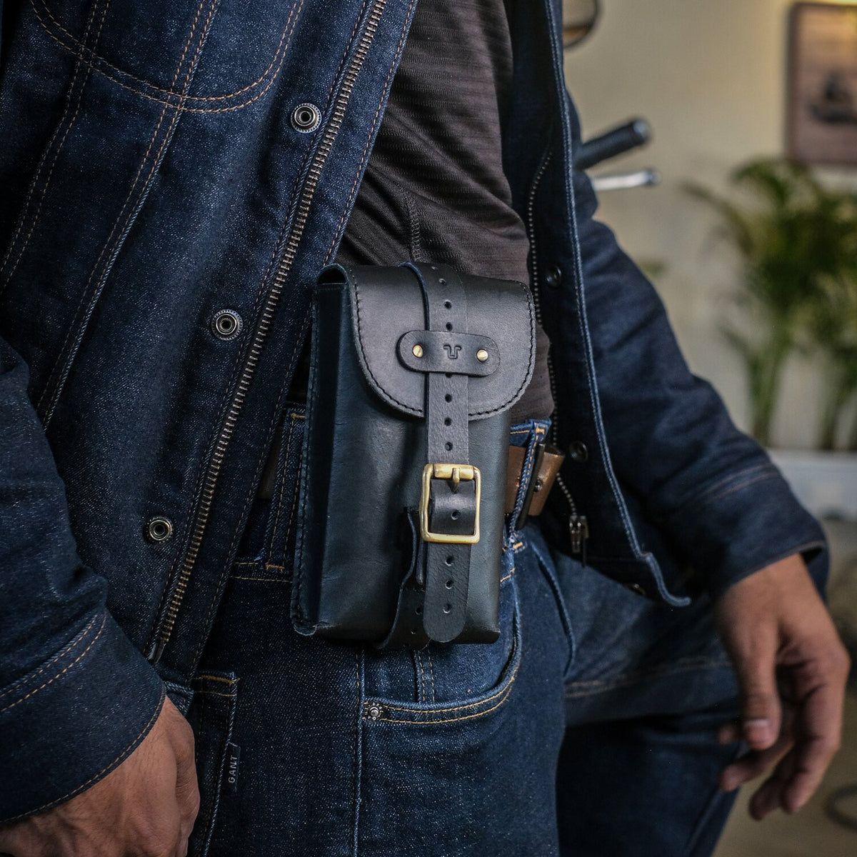 Trip Machine Moto Exclusive Utility Pouch - Black