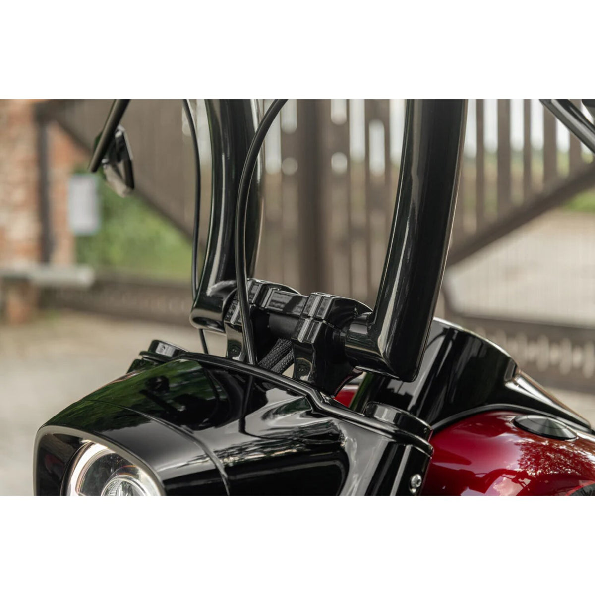 Killer Custom 1" 'Task Force' risers - 2" rise - Black