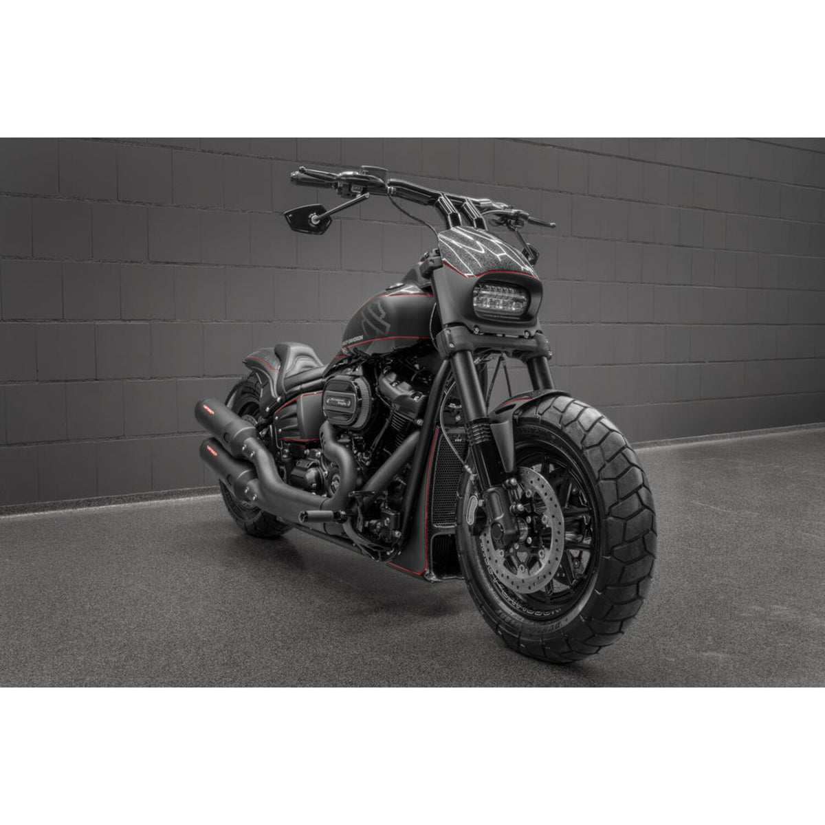 Killer Custom 'Back Saver' Raked T-Bar Mega handlebar 8"