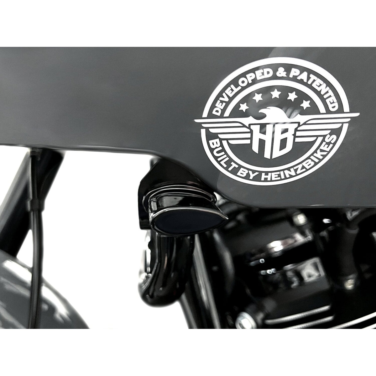HeinzBikes ST Classic turn signals - Position lights - Chrome