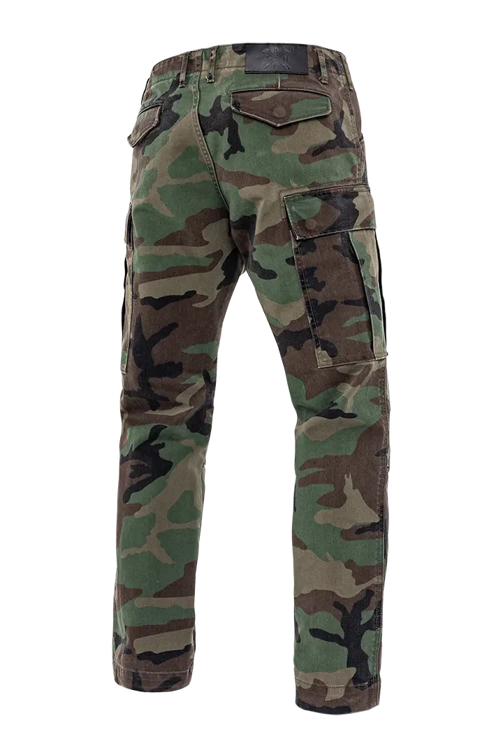 John Doe Regular Cargo Mono Riding Pants Camo