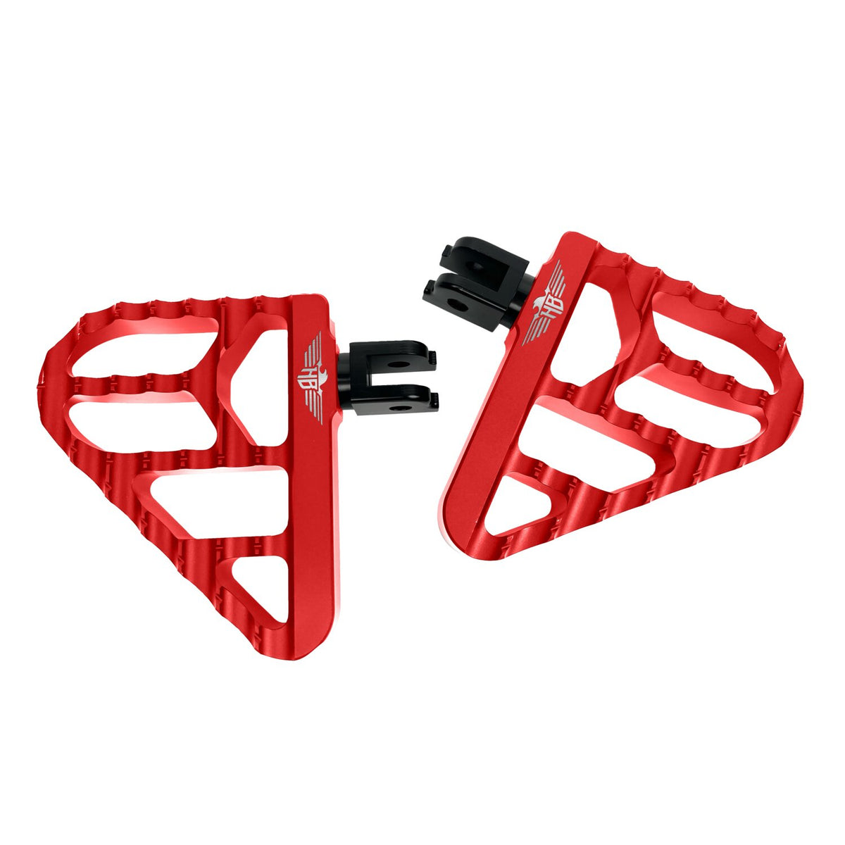 HeinzBikes performance mini floorboards V2 - Red