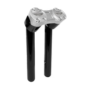HeinzBikes Clubstyle pullback risers 6" - Black/Silver
