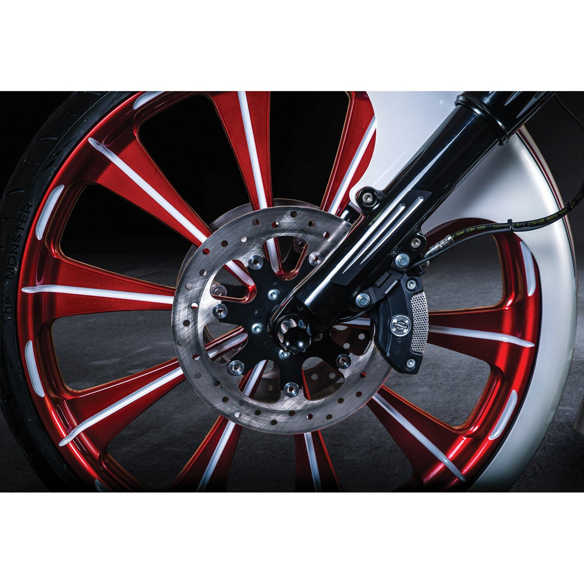 HeinzBikes universal fork cover set - Black