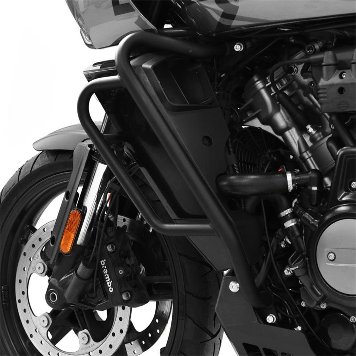 Zieger crash bar / engine guard set - Black