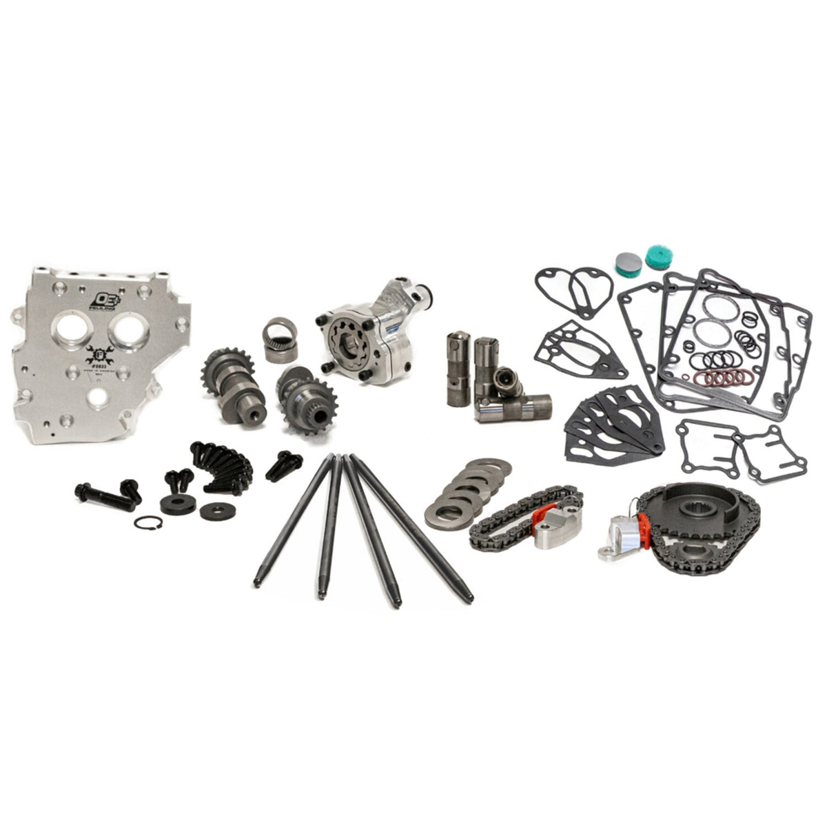 Feuling OE+ 525 cam chest conv - kit - With pushrods