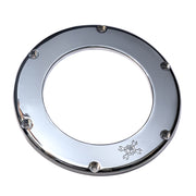 Feuling replacement BA air filter cover - Chrome - Clear