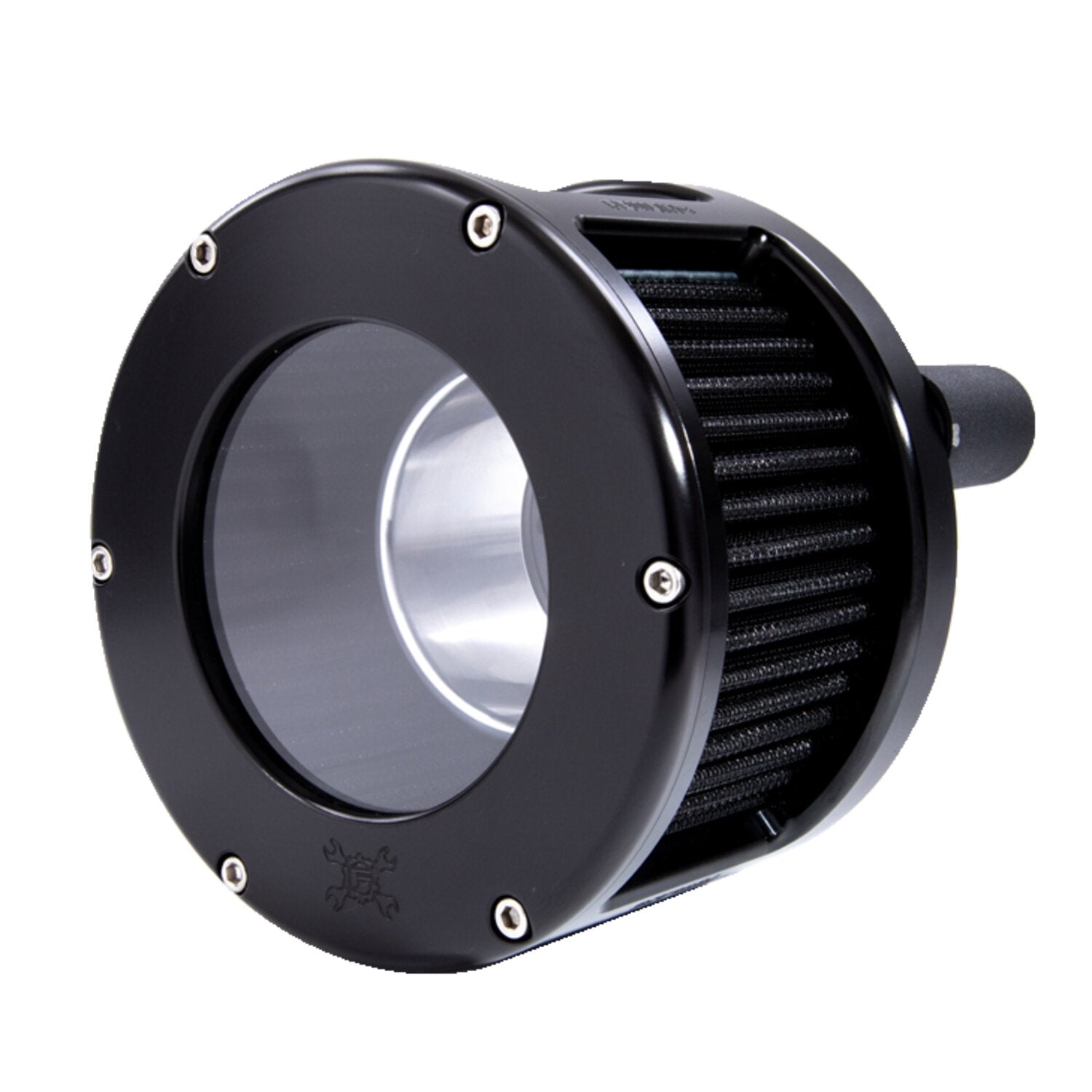 Feuling BA Race Series air cleaner - Black - Clear cover