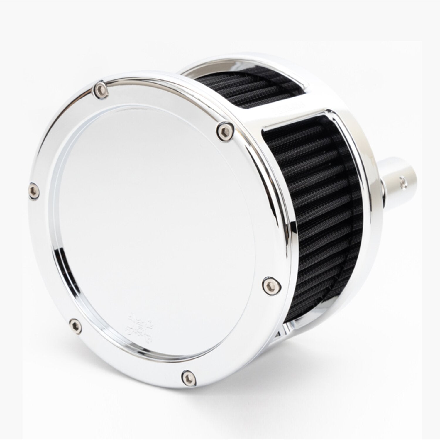 Feuling BA Race Series air cleaner - Chrome - Solid cover